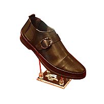 Leather Shoes - 252B3--BLACK-PACO