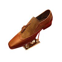 Leather Shoes - 612-1A-2--COFFE-NUBUCK