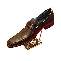 Leather Shoes - AH1073-2--BLACK-101