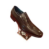 Leather Shoes - EAST--BLACK